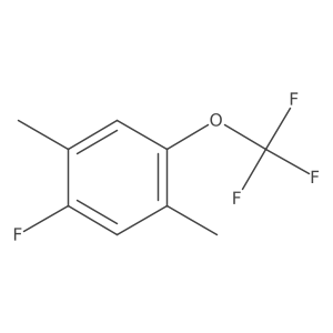 1,4-Dimethyl-2-fluoro-5-(trifluoromethoxy)benzene Structure
