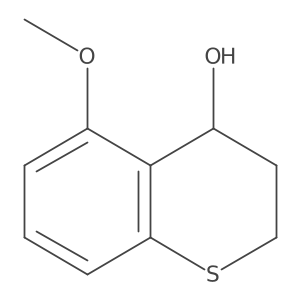 5-Methoxythiochroman-4-ol结构式