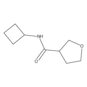 N-cyclobutyloxolane-3-carboxamide Structure