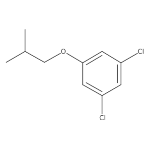 1,3-Dichloro-5-(2-methylpropoxy)benzene结构式