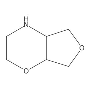 rac-(4aR,7aR)-hexahydro-2H-furo[3,4-b]morpholine结构式
