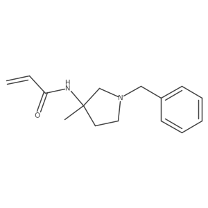 N-(1-Benzyl-3-methylpyrrolidin-3-yl)prop-2-enamide Structure
