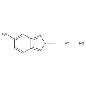 2-Methylindazol-6-amine;dihydrochloride Structure