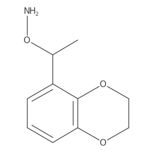 O-[1-(2,3-dihydro-1,4-benzodioxin-5-yl)ethyl]hydroxylamine结构式