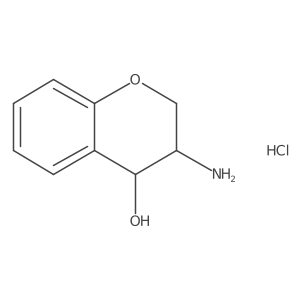 (3S)-3-Aminochroman-4-ol hydrochloride Structure