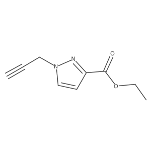 ethyl 1-(prop-2-yn-1-yl)-1H-pyrazole-3-carboxylate Structure