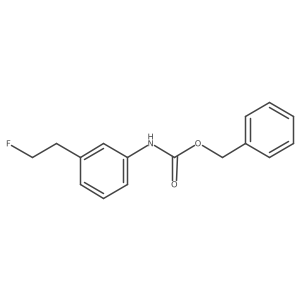 benzyl N-[3-(2-fluoroethyl)phenyl]carbamate Structure