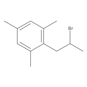 2-(2-Bromopropyl)-1,3,5-trimethylbenzene结构式