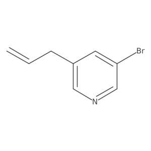 3-Allyl-5-bromopyridine结构式