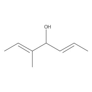 3-Methyl-2,5-heptadien-4-ol Structure