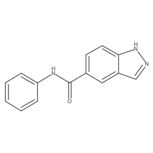 n-Phenyl-1h-indazole-5-carboxamide Structure