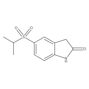 5-(Isopropylsulfonyl)indolin-2-one Structure