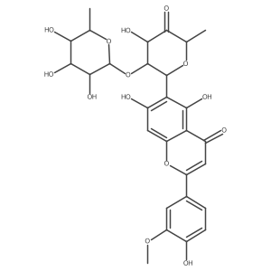 Maysin 3'-methyl ether结构式
