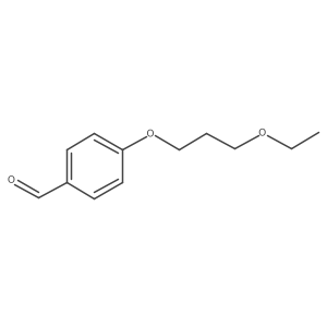 4-(3-Ethoxypropoxy)benzaldehyde结构式