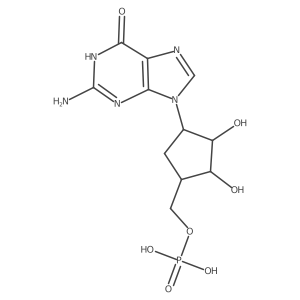 Carbocyclic guanosine monophosphate Structure