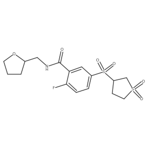 C16H20Fno6S2 Structure