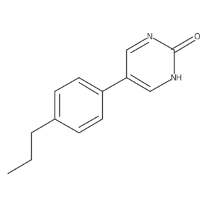5-(4-Propylphenyl)-2(1H)-pyrimidinone Structure