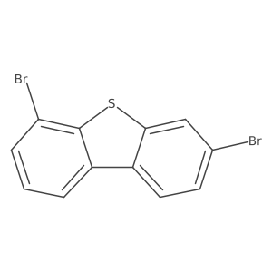 3,6-Dibromodibenzothiophene Structure