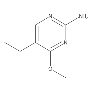 5-Ethyl-4-methoxypyrimidin-2-amine结构式
