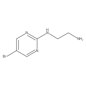 NCCNc1ncc(Br)cn1结构式