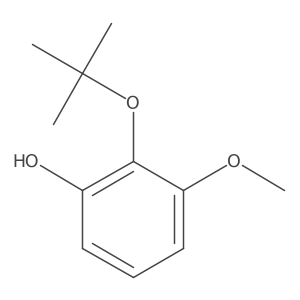2-(Tert-butoxy)-3-methoxyphenol结构式