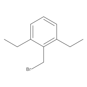 2-(Bromomethyl)-1,3-diethylbenzene Structure