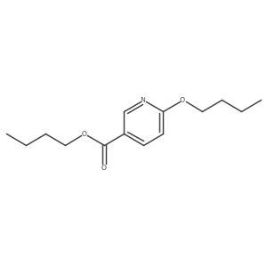 Butyl 6-butoxynicotinate Structure