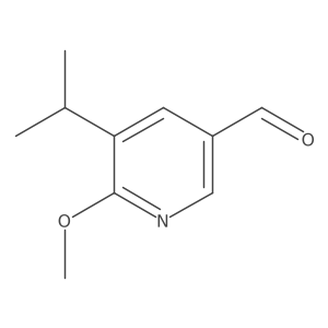 5-Isopropyl-6-methoxynicotinaldehyde结构式