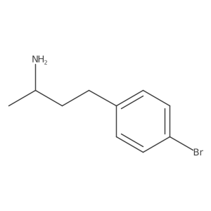 (2R)-4-(4-bromophenyl)butan-2-amine结构式