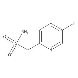 (5-Fluoropyridin-2-YL)methanesulfonamide结构式