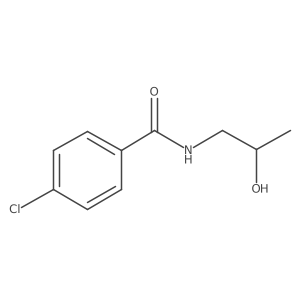 (S)-4-chloro-n-(2-hydroxypropyl)benzamide Structure