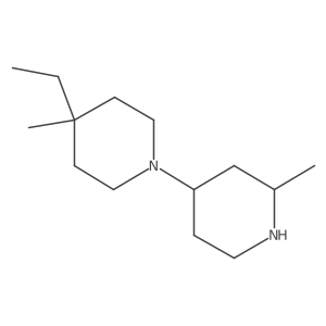 4-Ethyl-4-methyl-1-(2-methylpiperidin-4-yl)piperidine Structure