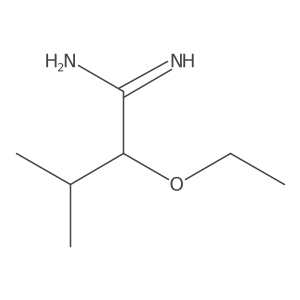 2-Ethoxy-3-methylbutanimidamide结构式
