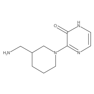 3-(3-(aminomethyl)piperidin-1-yl)pyrazin-2(1H)-one Structure
