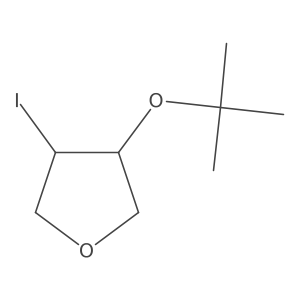 3-(tert-Butoxy)-4-iodooxolane Structure