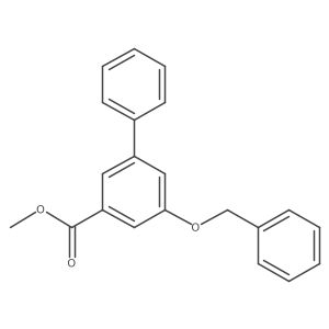 Methyl 3-benzyloxy-5-phenylbenzoate Structure