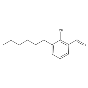 3-Hexyl-2-hydroxybenzaldehyde结构式