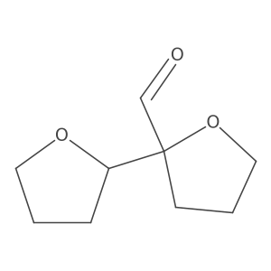 2-(Oxolan-2-YL)oxolane-2-carbaldehyde结构式
