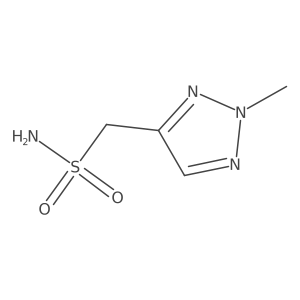 (2-Methyl-2H-1,2,3-triazol-4-yl)methanesulfonamide Structure