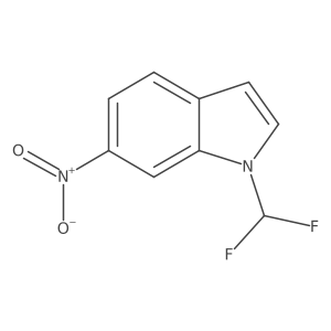 1-(difluoromethyl)-6-nitro-1H-indole Structure