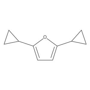 2,5-Dicyclopropylfuran Structure
