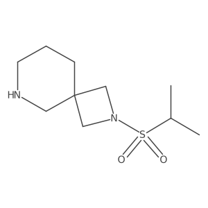 2-(Propane-2-sulfonyl)-2,6-diazaspiro[3.5]nonane Structure