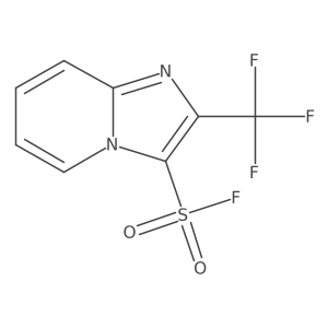 2-(Trifluoromethyl)imidazo[1,2-a]pyridine-3-sulfonyl fluoride Structure