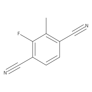 2-Fluoro-3-methylterephthalonitrile结构式