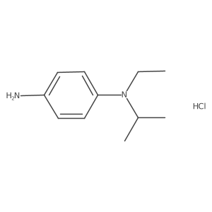 4-Amino-N-ethyl-N-isopropylaniline hydrochloride结构式