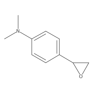 N,N-dimethyl-4-[(2R)-oxiran-2-yl]aniline结构式