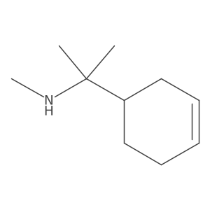 [2-(Cyclohex-3-en-1-yl)propan-2-yl](methyl)amine Structure