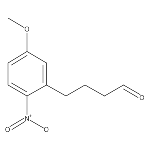 4-(5-Methoxy-2-nitrophenyl)butanal结构式