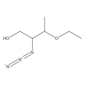 2-Azido-3-ethoxybutan-1-ol结构式
