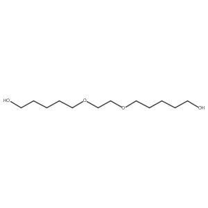 5,5'-(Ethane-1,2-diylbis(oxy))bis(pentan-1-ol) Structure
